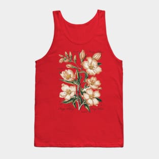 Vintage Orange Blossom Botanical Tank Top